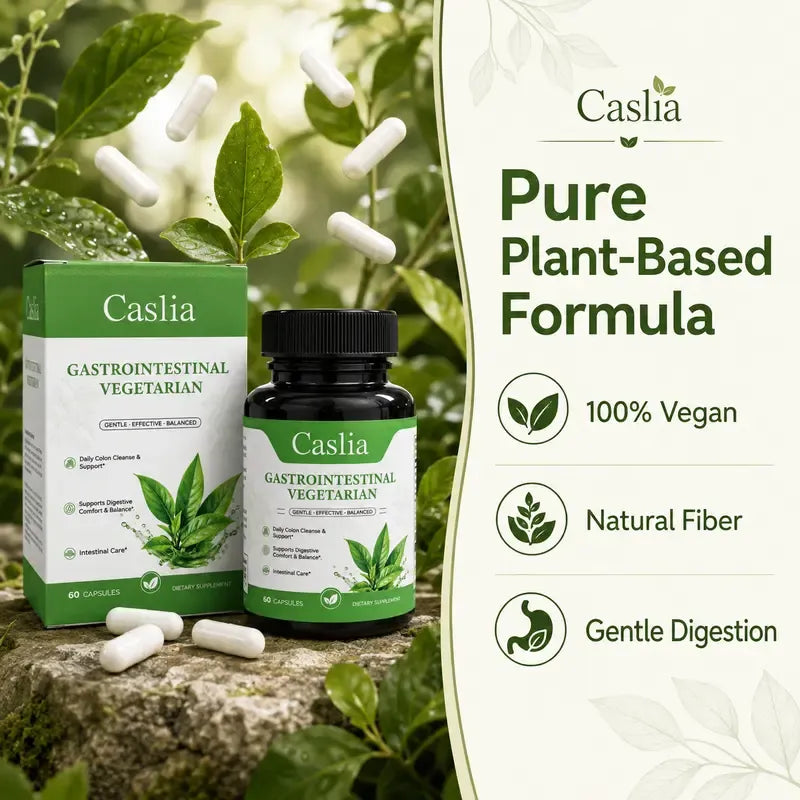 Caslia Colon Cleanse Dietary Supplement Capsules