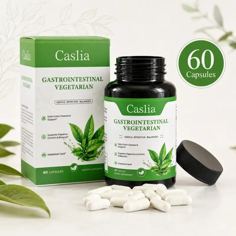 Caslia Colon Cleanse Dietary Supplement Capsules