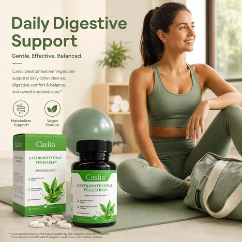 Caslia Colon Cleanse Dietary Supplement Capsules